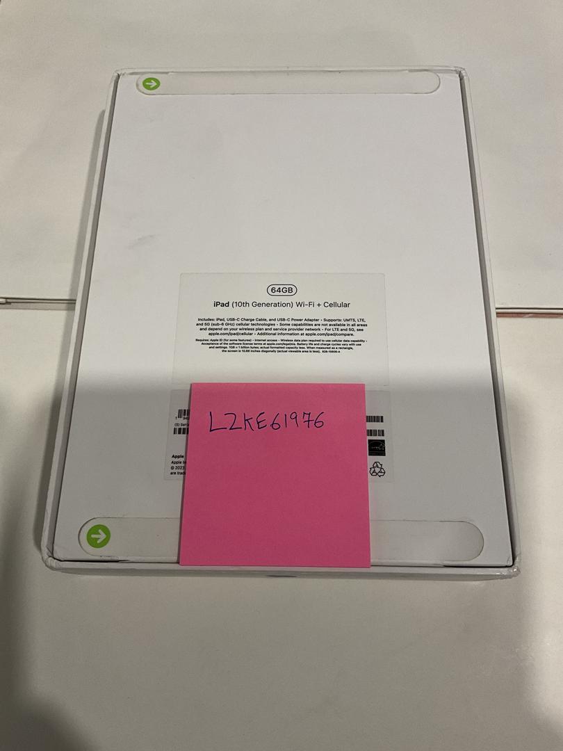 Apple IPad 10th Gen Unlocked