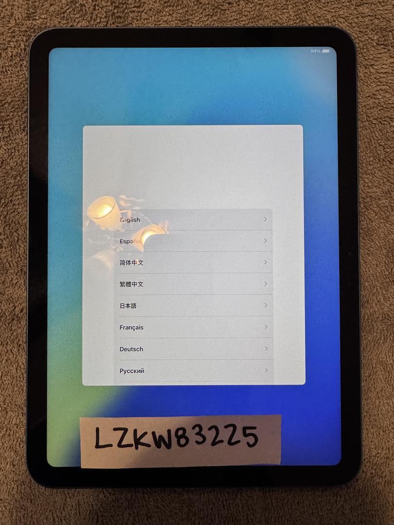 Apple iPad 10th Gen Wi-Fi