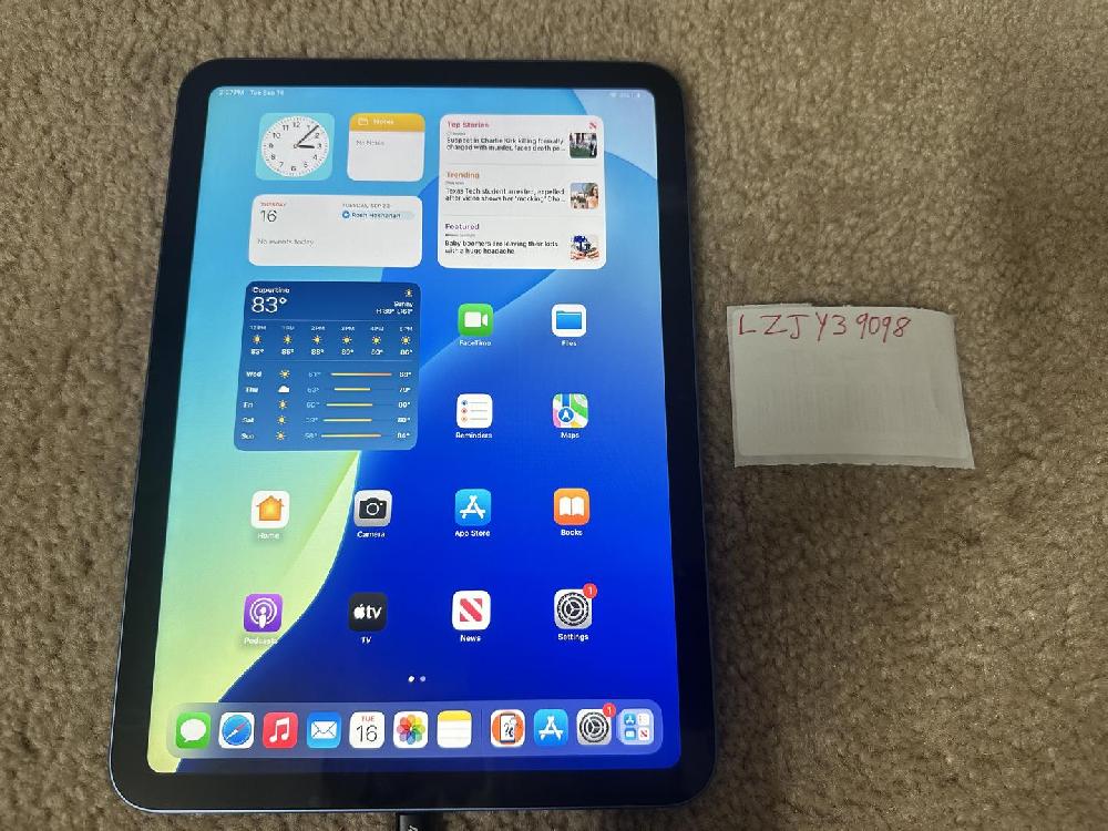 Apple iPad 10th Gen Wi-Fi