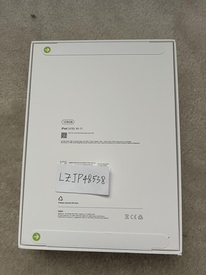 Apple iPad 11th Gen Wi-Fi