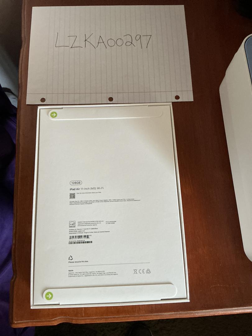 Apple iPad Air 11" (M3) 2025 Wi-Fi