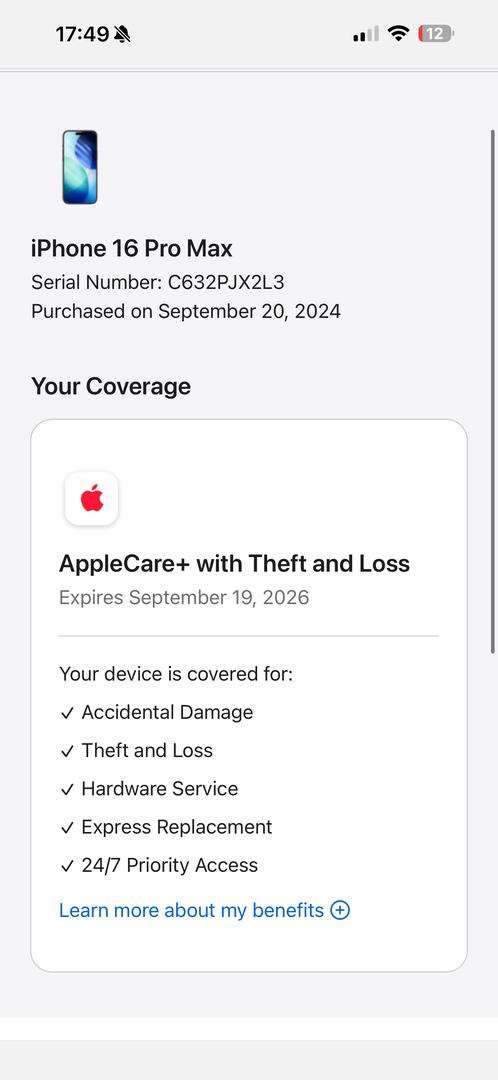 Apple iPhone 16 Pro Max Unlocked