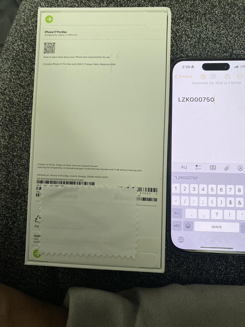 Apple IPhone 17 Pro Max Verizon