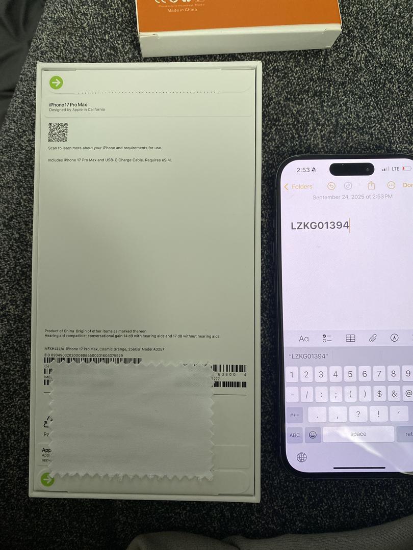 Apple iPhone 17 Pro Max Verizon