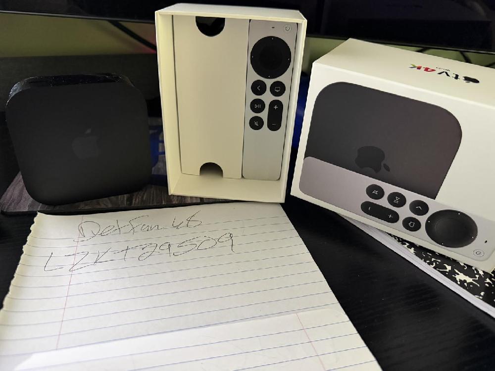 Apple TV 4k 3rd Gen (2022)