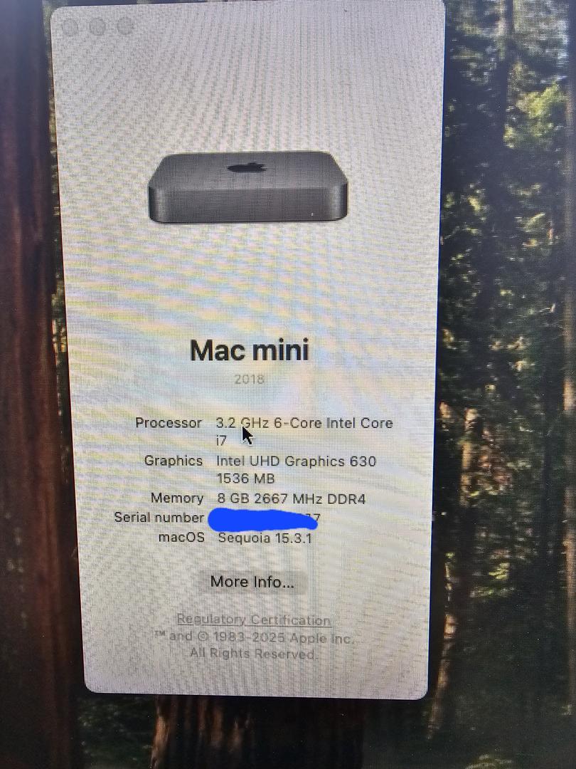 Mac mini 2018