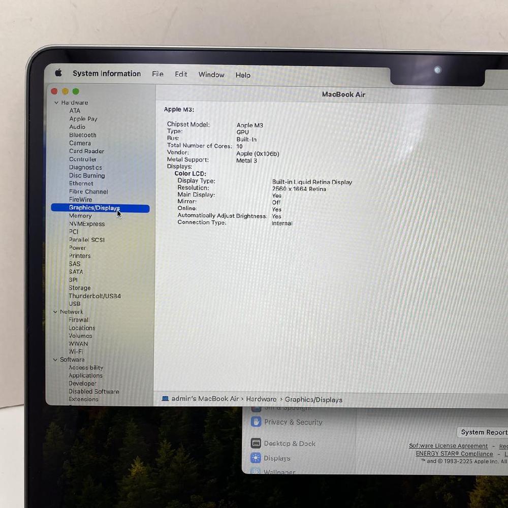 MacBook Air 2024 (M3) - 13"