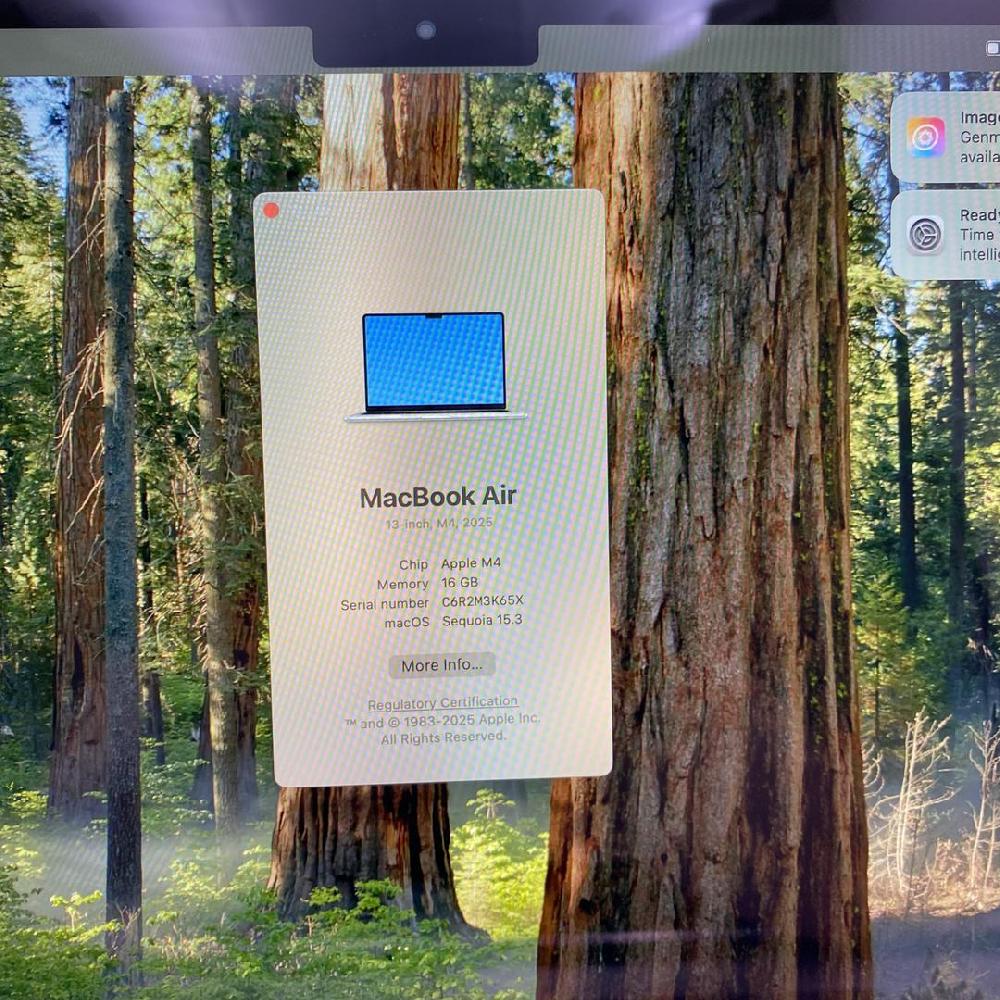MacBook Air 2025 (M4) - 13"