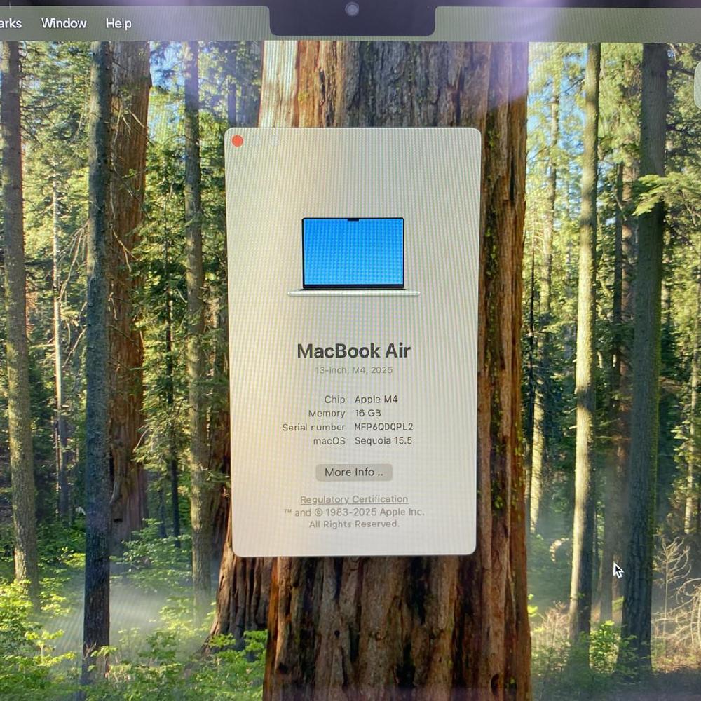 MacBook Air 2025 (M4) - 13"