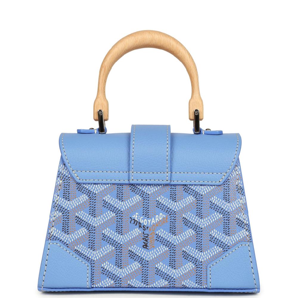 Goyard Goyardine Canvas Iris Saigon Structure Nano Palladium Hardware