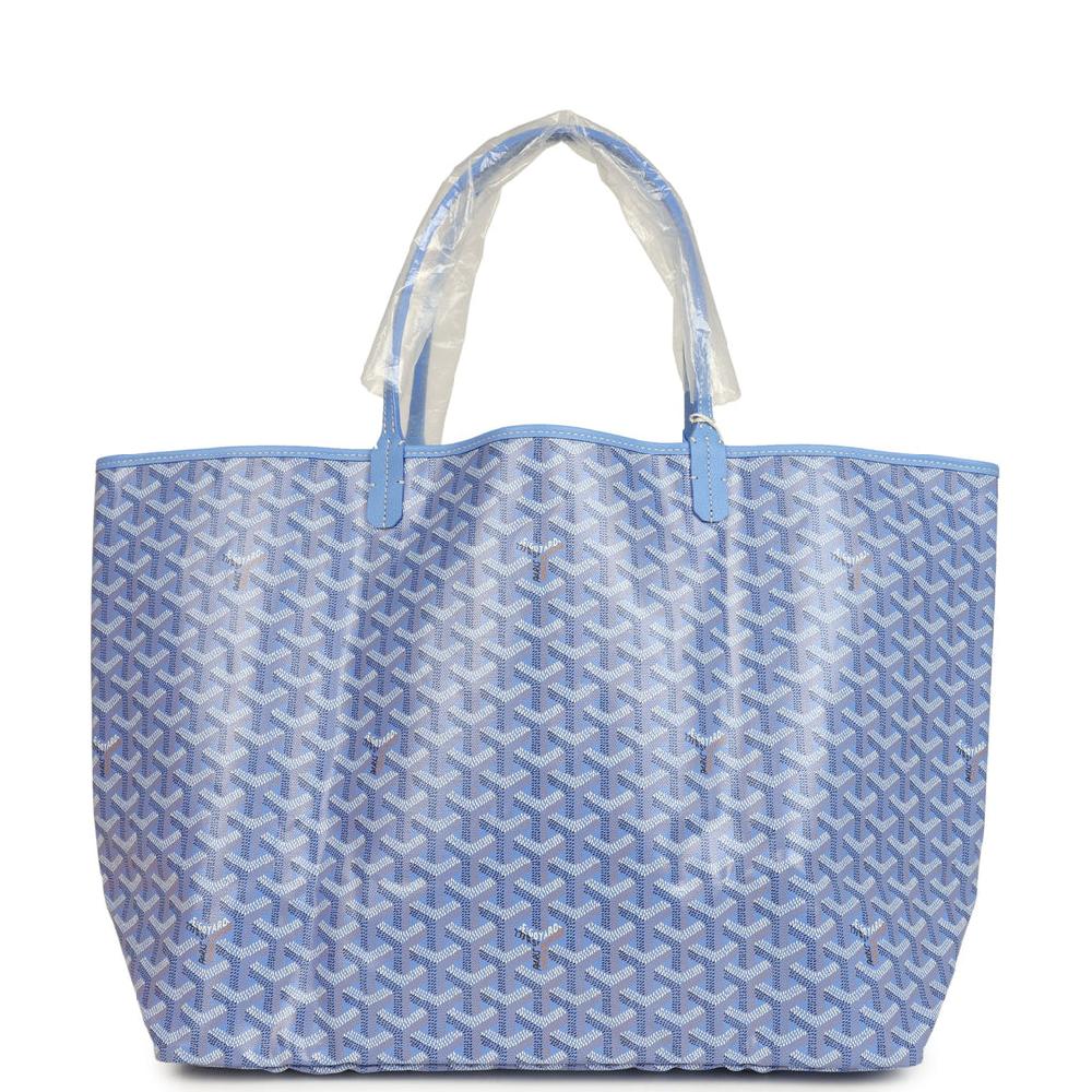 Goyard Goyardine Iris St. Louis GM Tote Bag Palladium Hardware
