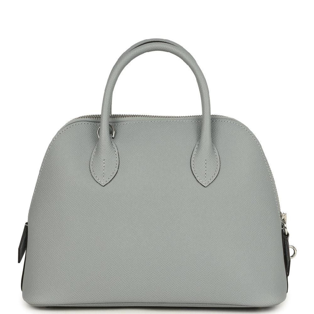 Hermes 1923 Bolide 25 Gris Pantin Epsom Palladium Hardware