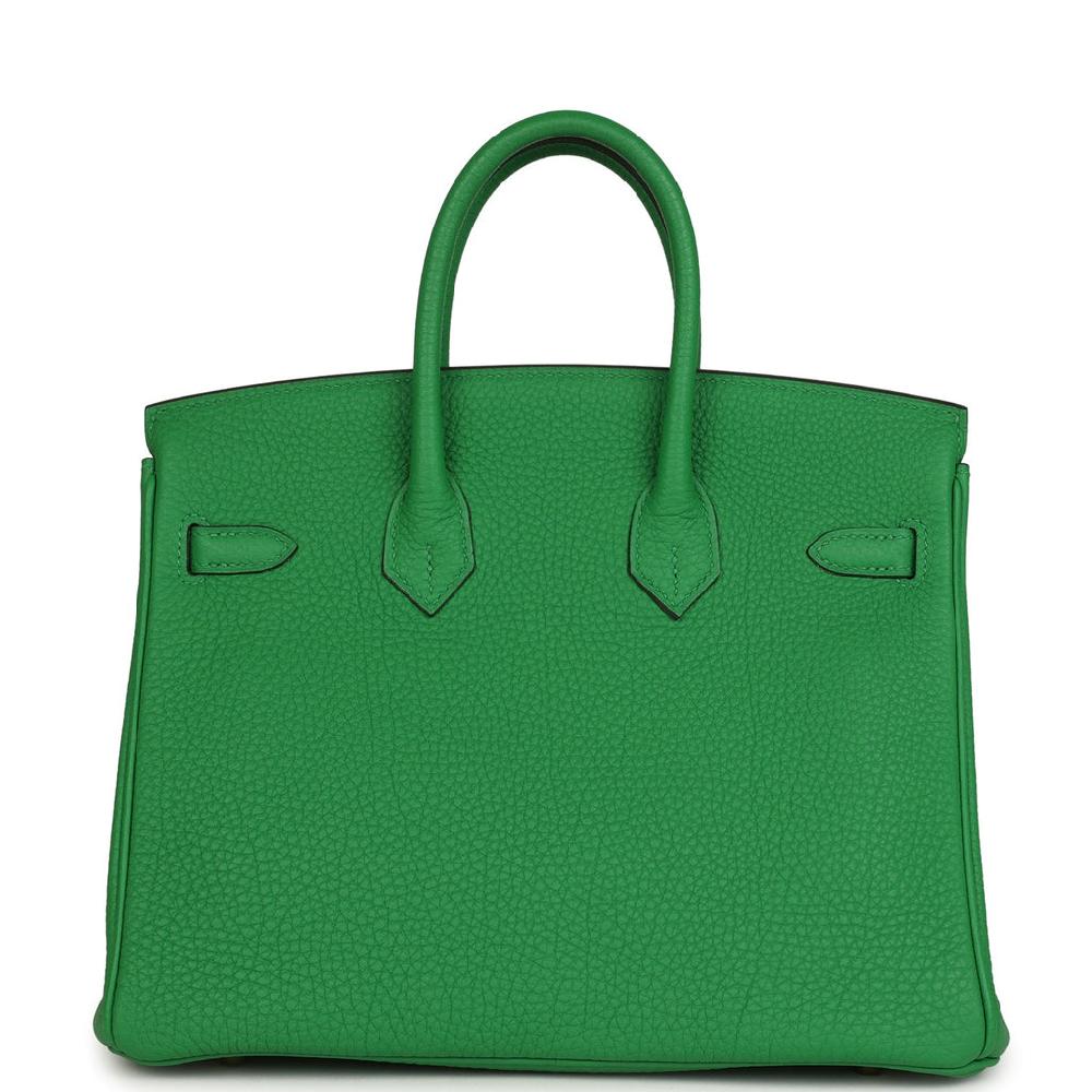 Hermes Birkin 25 Bambou Togo Gold Hardware