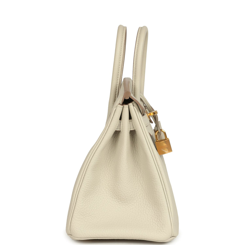 Hermes Birkin 25 Beton Togo Gold Hardware