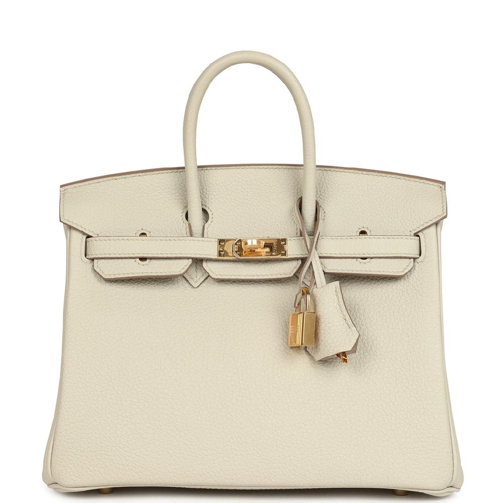 Hermes Birkin 25 Beton Togo Gold Hardware