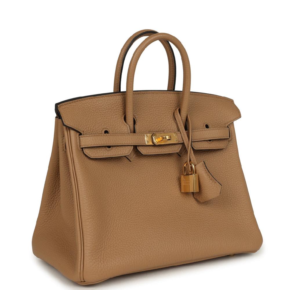 Hermes Birkin 25 Chai Togo Gold Hardware