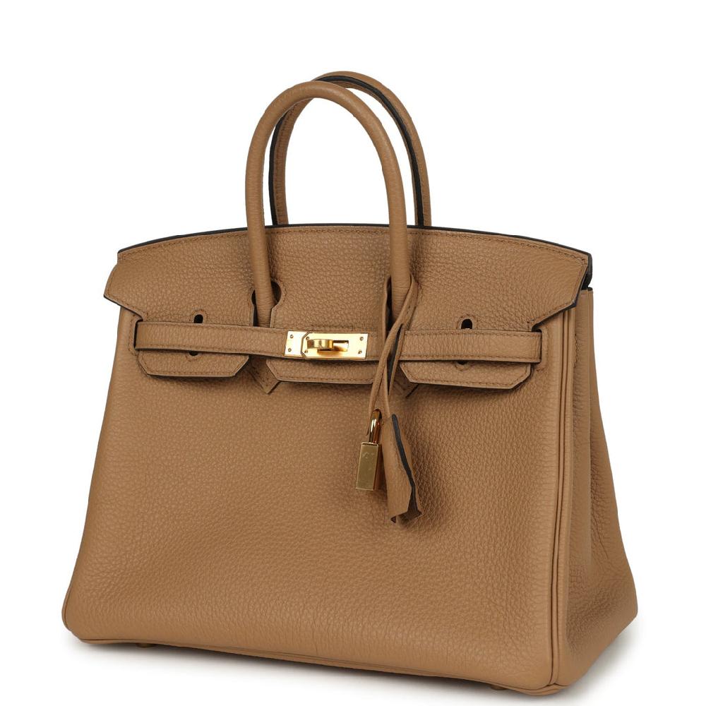Hermes Birkin 25 Chai Togo Gold Hardware