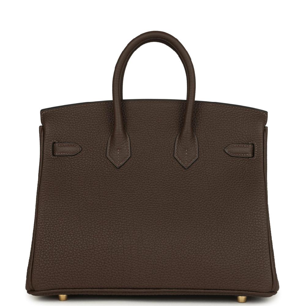 Hermes Birkin 25 Ecorce Togo Gold Hardware