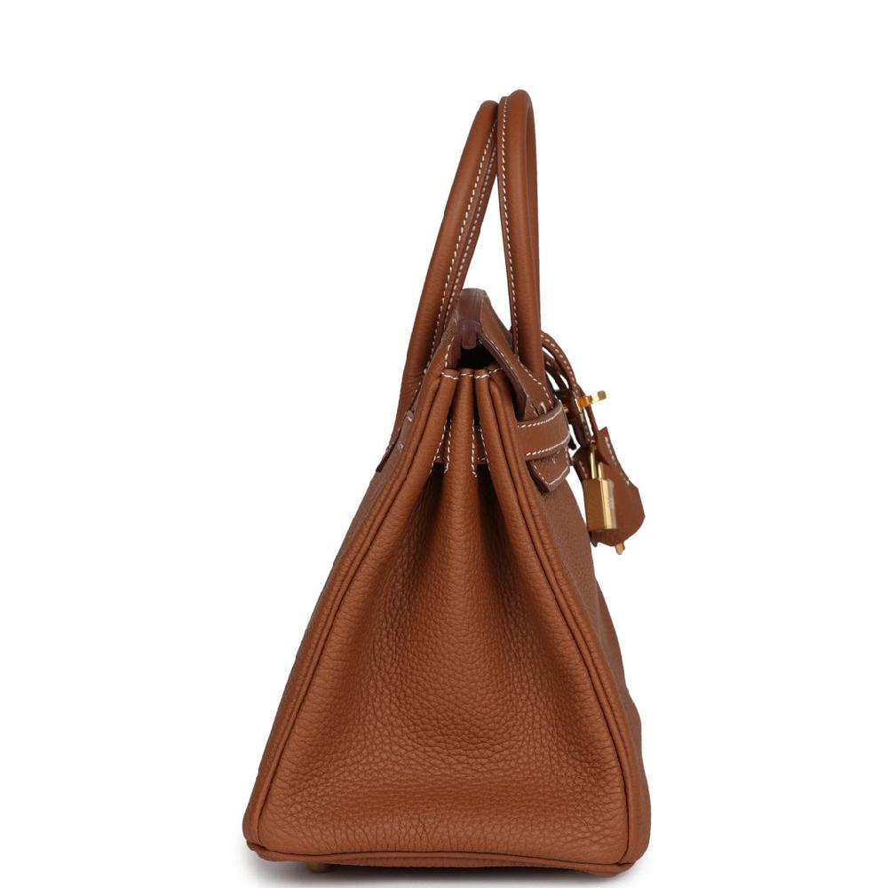 Hermes Birkin 25 Gold Togo Gold Hardware