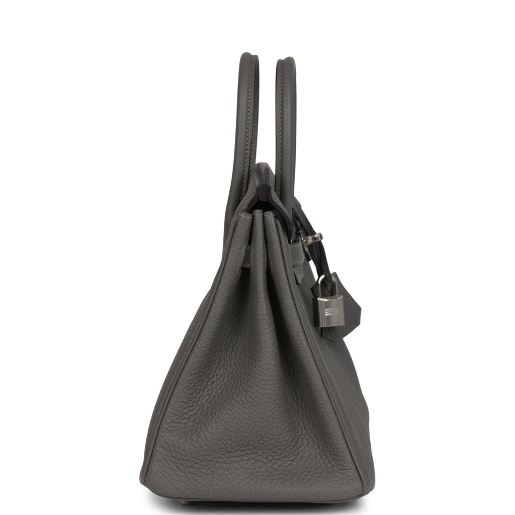 Hermes Birkin 25 Gris Meyer Togo Palladium Hardware