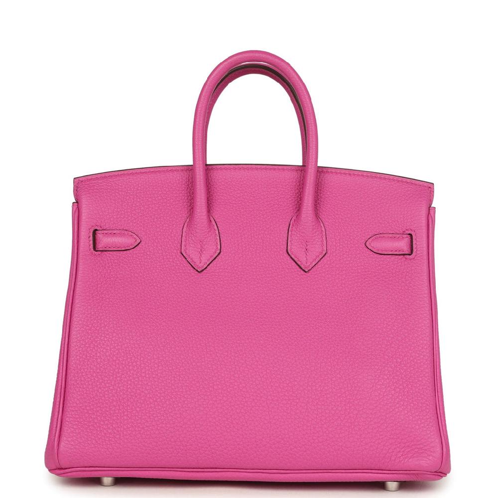 Hermes Birkin 25 Magnolia Togo Palladium Hardware