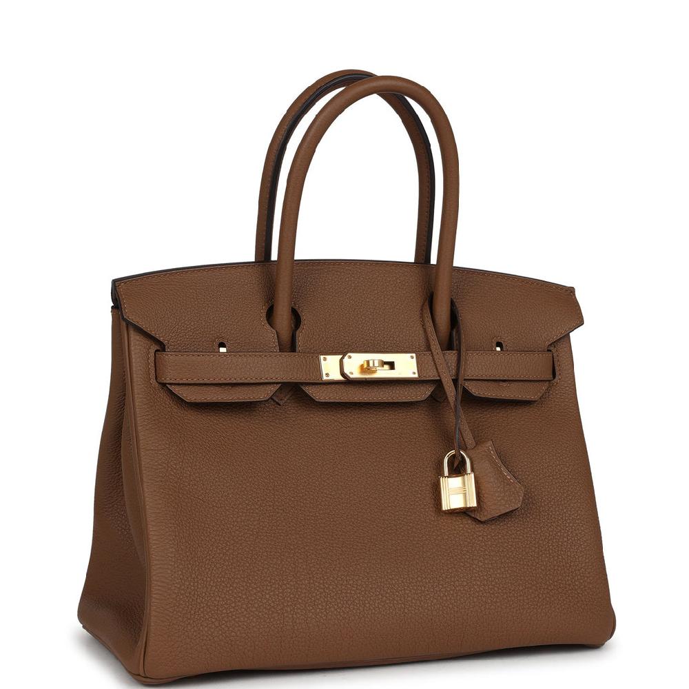 Hermes Birkin 30 Alezan Togo Gold Hardware