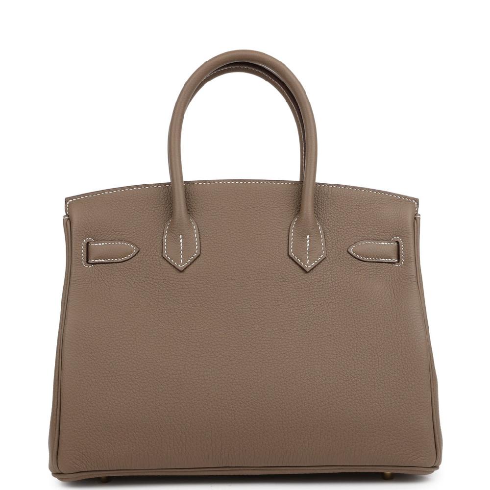 Hermes Birkin 30 Etoupe Togo Gold Hardware