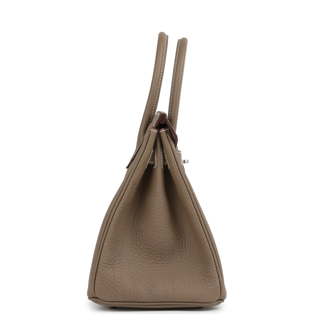 Hermes Birkin 30 Etoupe Togo Palladium Hardware