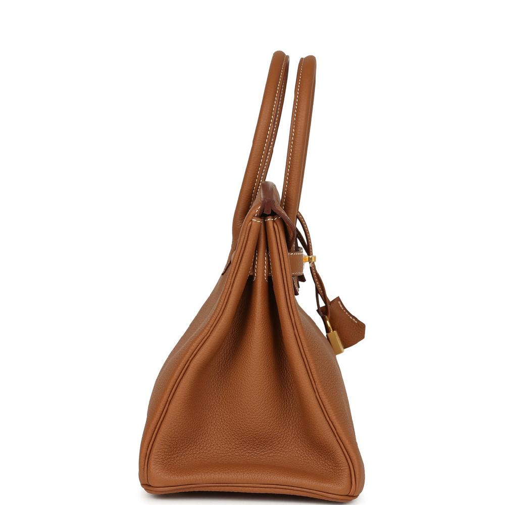 Hermes Birkin 30 Gold Togo Gold Hardware