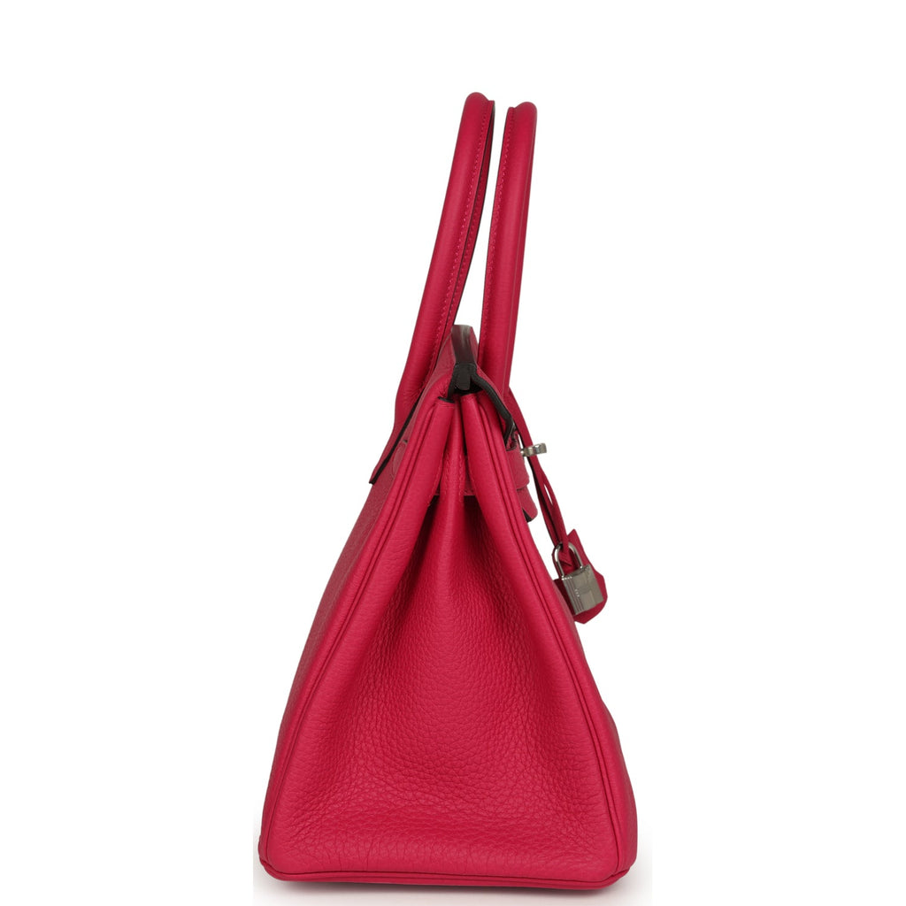 Hermes Birkin 30 Rose Extreme Togo Palladium Hardware