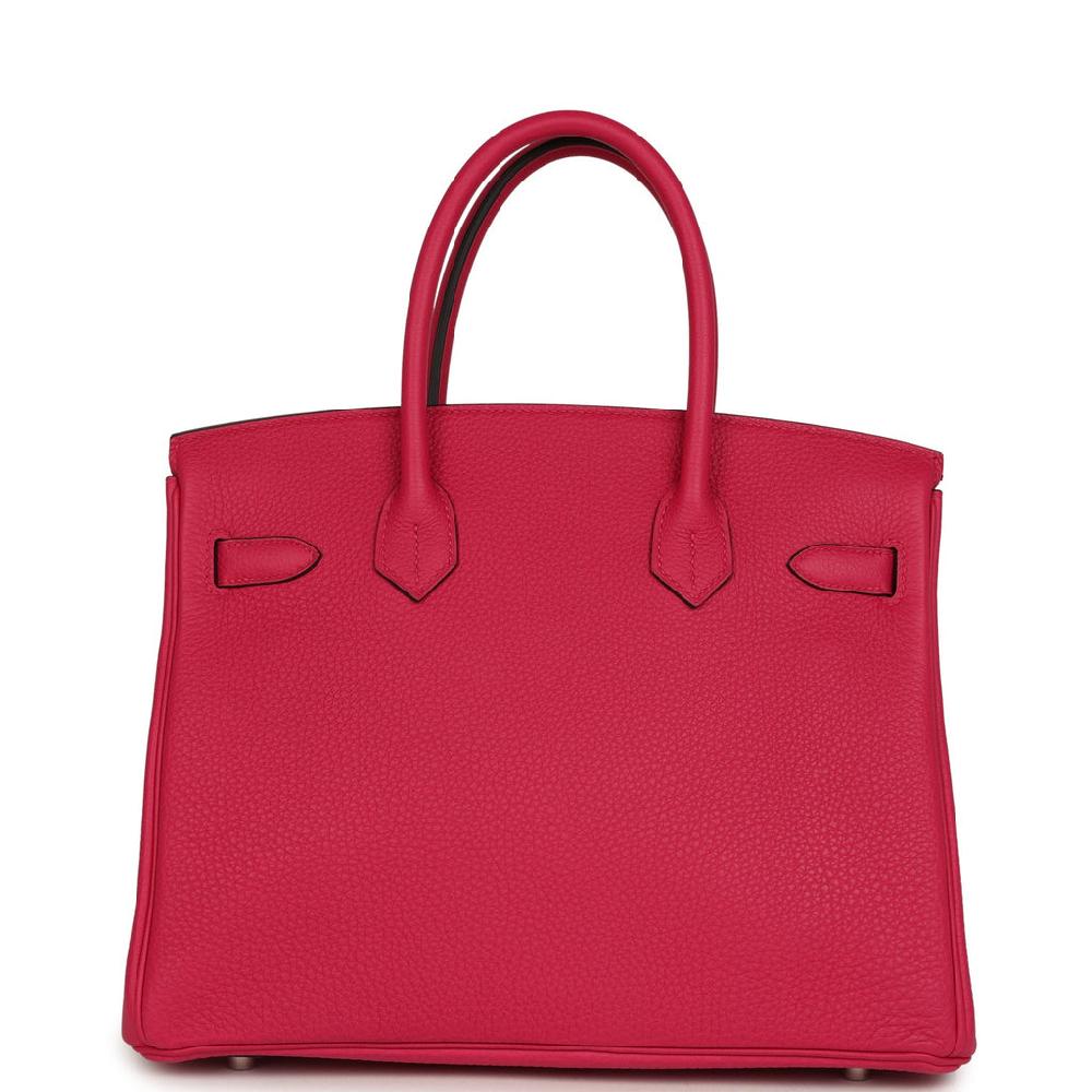 Hermes Birkin 30 Rose Extreme Togo Palladium Hardware