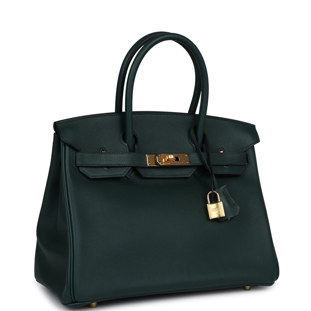Hermes Birkin 30 Vert Tropical Jonathan Gold Hardware