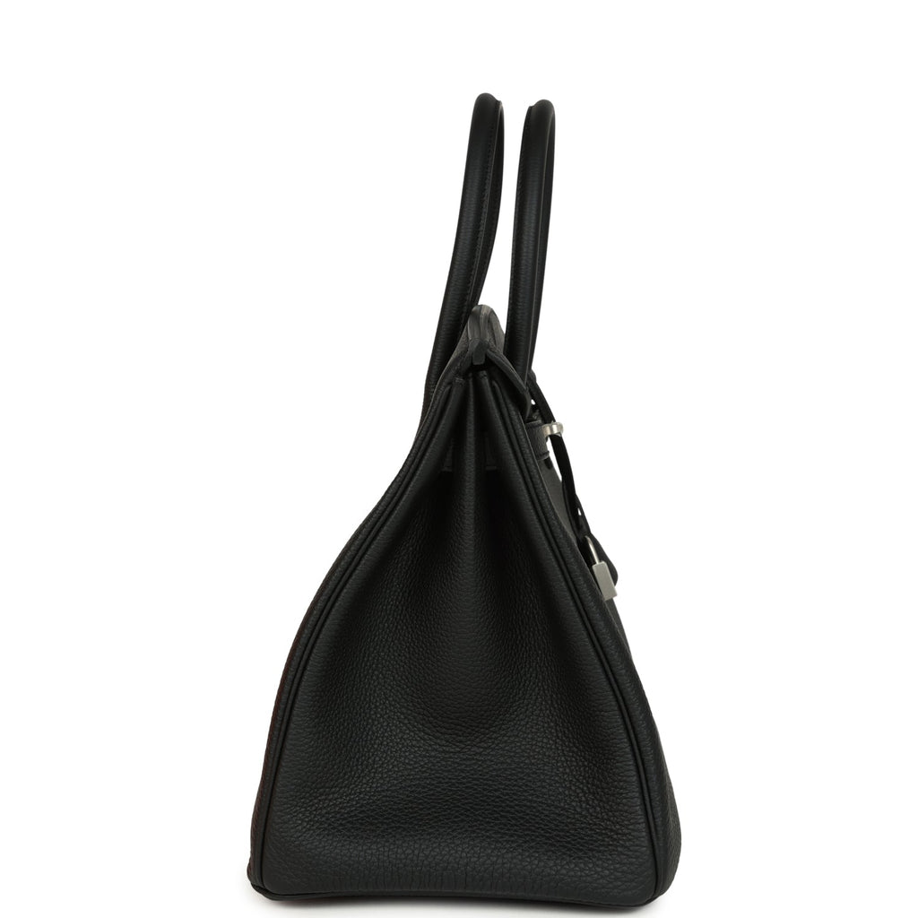 Hermes Birkin 35 Black Togo Brushed Palladium Hardware