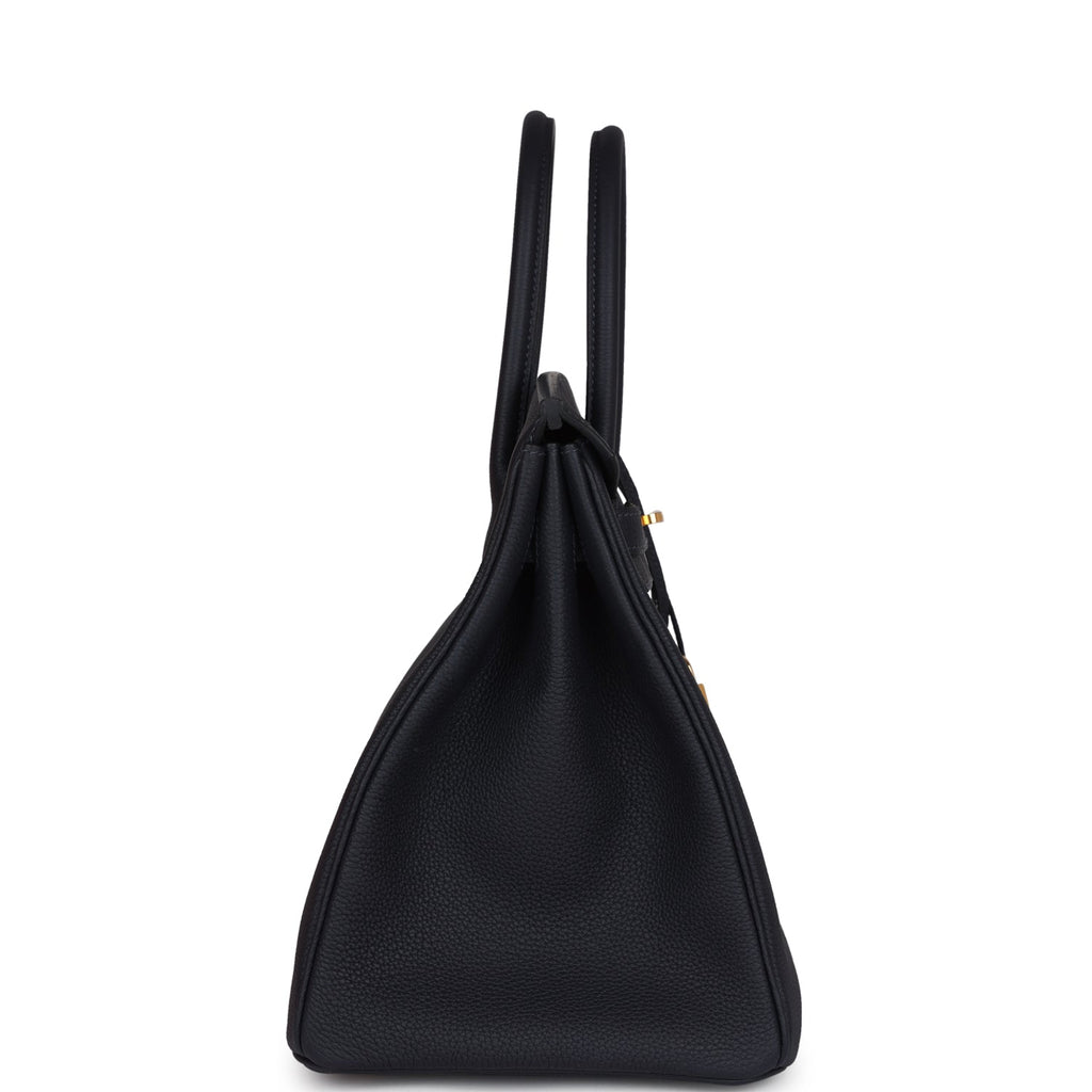 Hermes Birkin 35 Caban Togo Gold Hardware