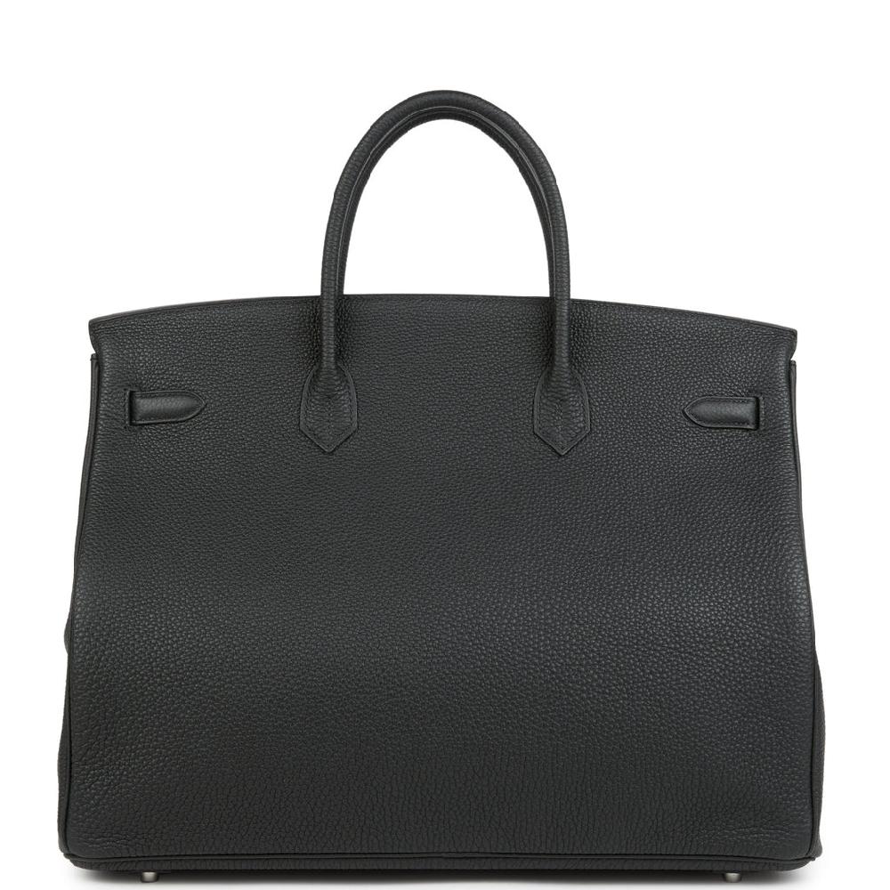 Hermes Birkin 40 Black Togo Palladium Hardware