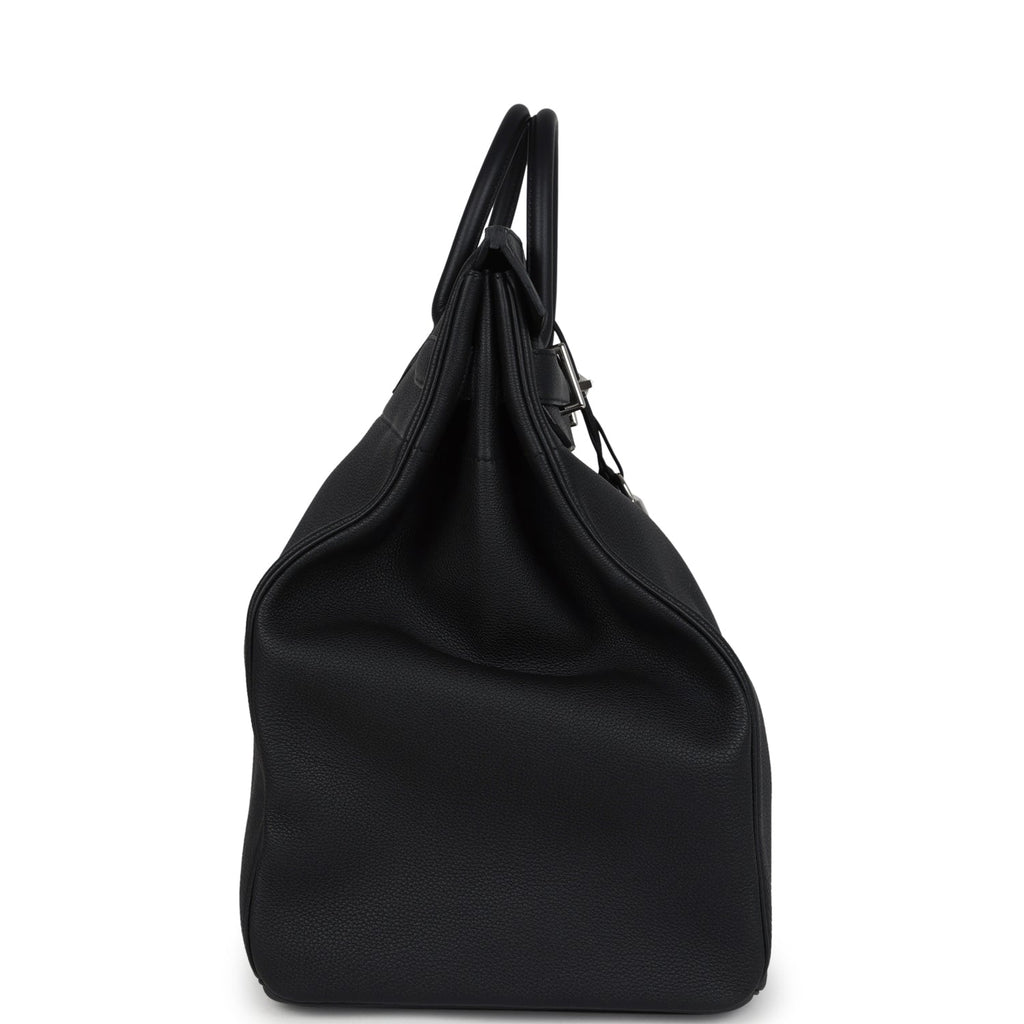 Hermes Birkin HAC 50 Black Togo Palladium Hardware