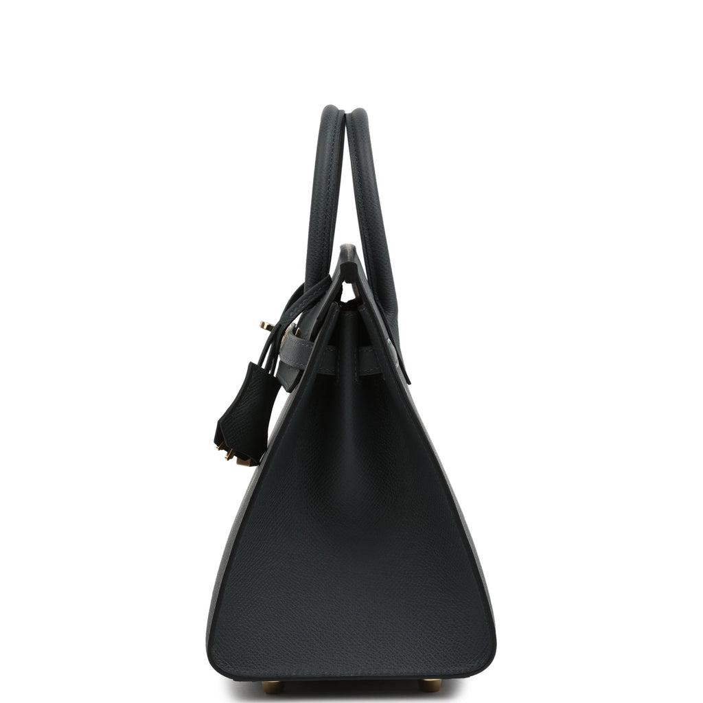 Hermes Birkin Sellier 25 Gris Misty Epsom Permabrass Hardware