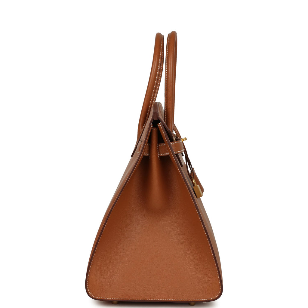 Hermes Birkin Sellier 35 Gold Madame Gold Hardware