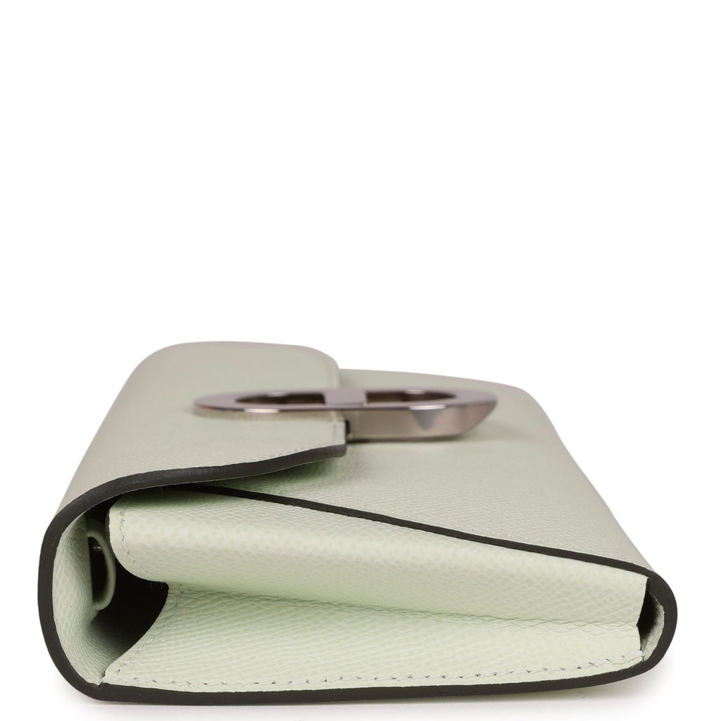 Hermes Chaine D'Ancre Wallet To Go Vert Fizz Epsom Palladium Hardware