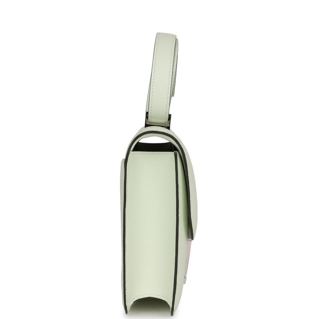 Hermes Constance 1-24 Vert Fizz Epsom Palladium Hardware