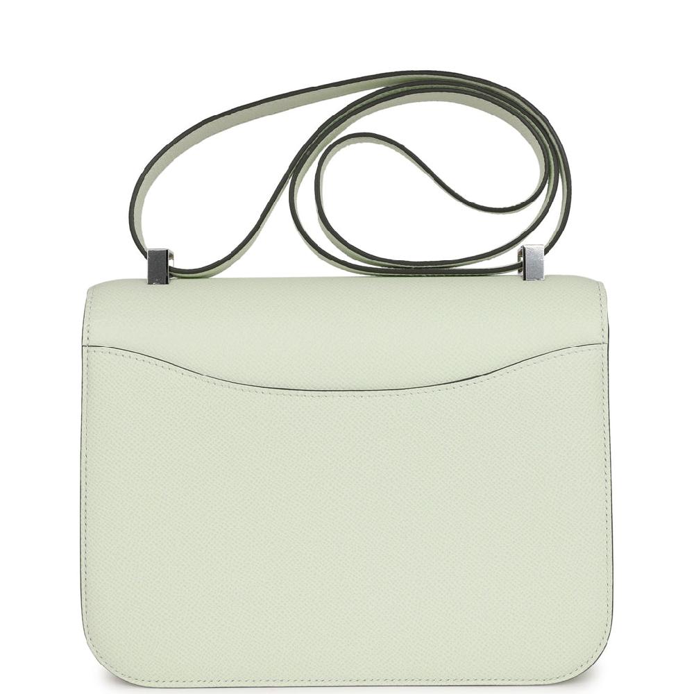 Hermes Constance 1-24 Vert Fizz Epsom Palladium Hardware