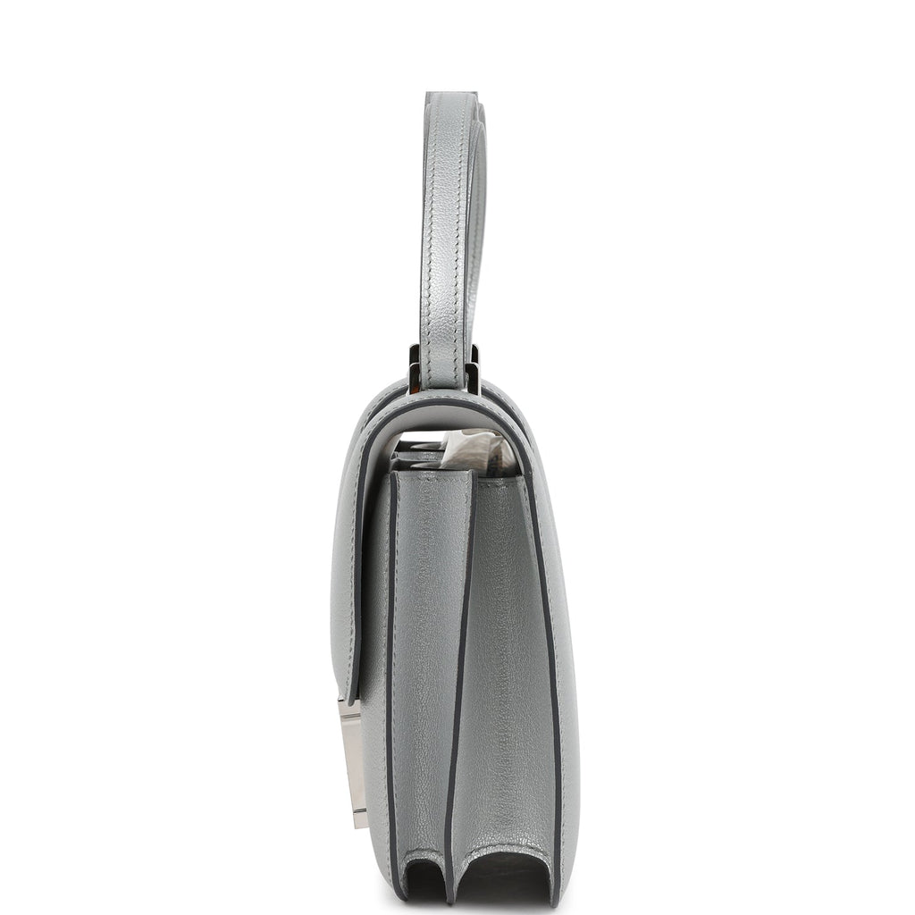 Hermes Constance 18 Argent Chevre Chamkilight Palladium Hardware