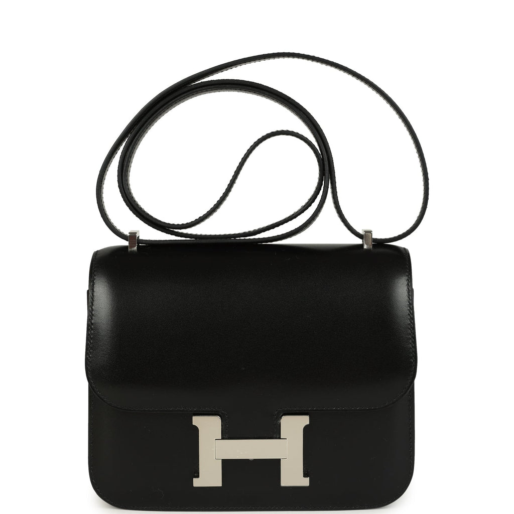 Hermes Constance 18 Black Box Palladium Hardware