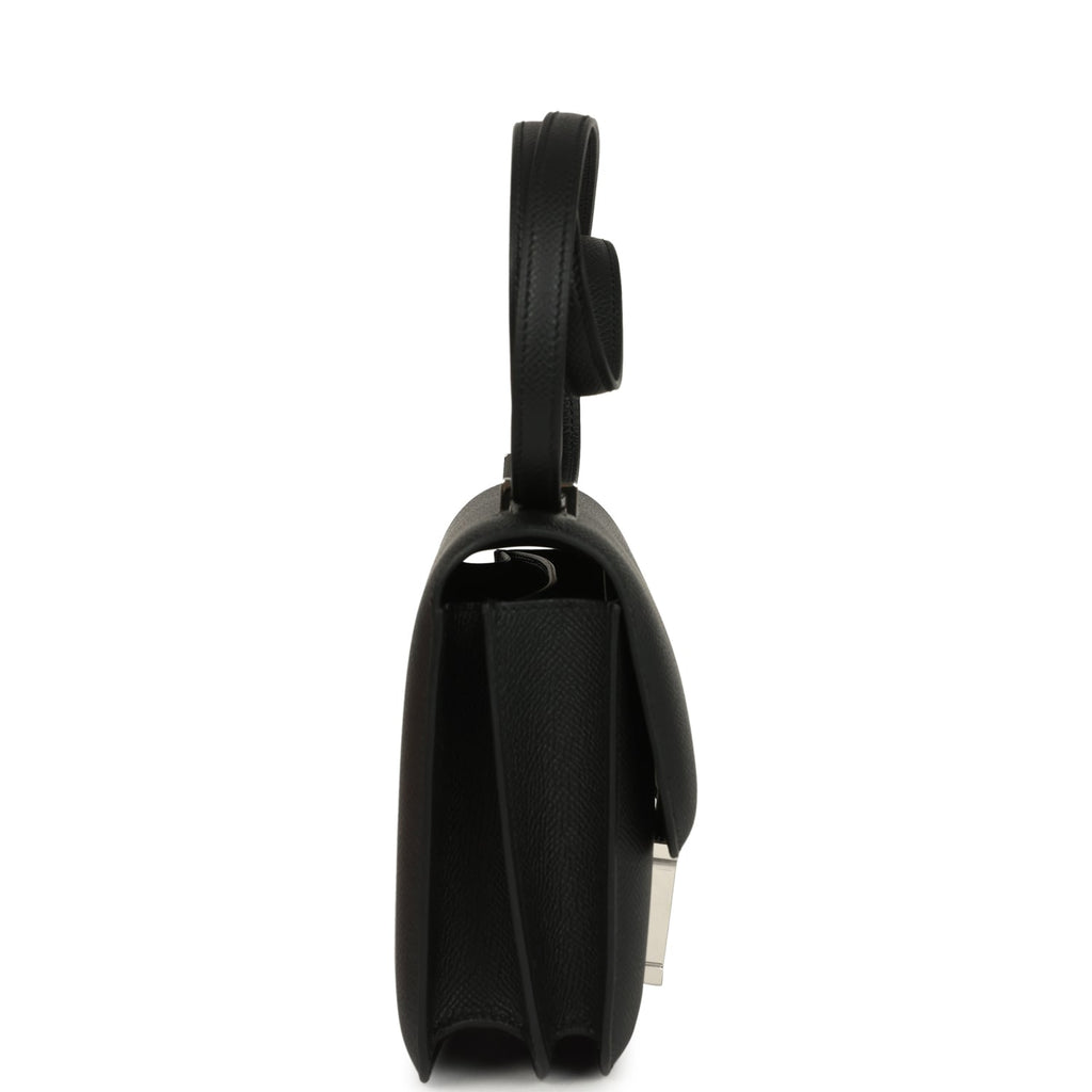 Hermes Constance 18 Black Epsom Palladium Hardware
