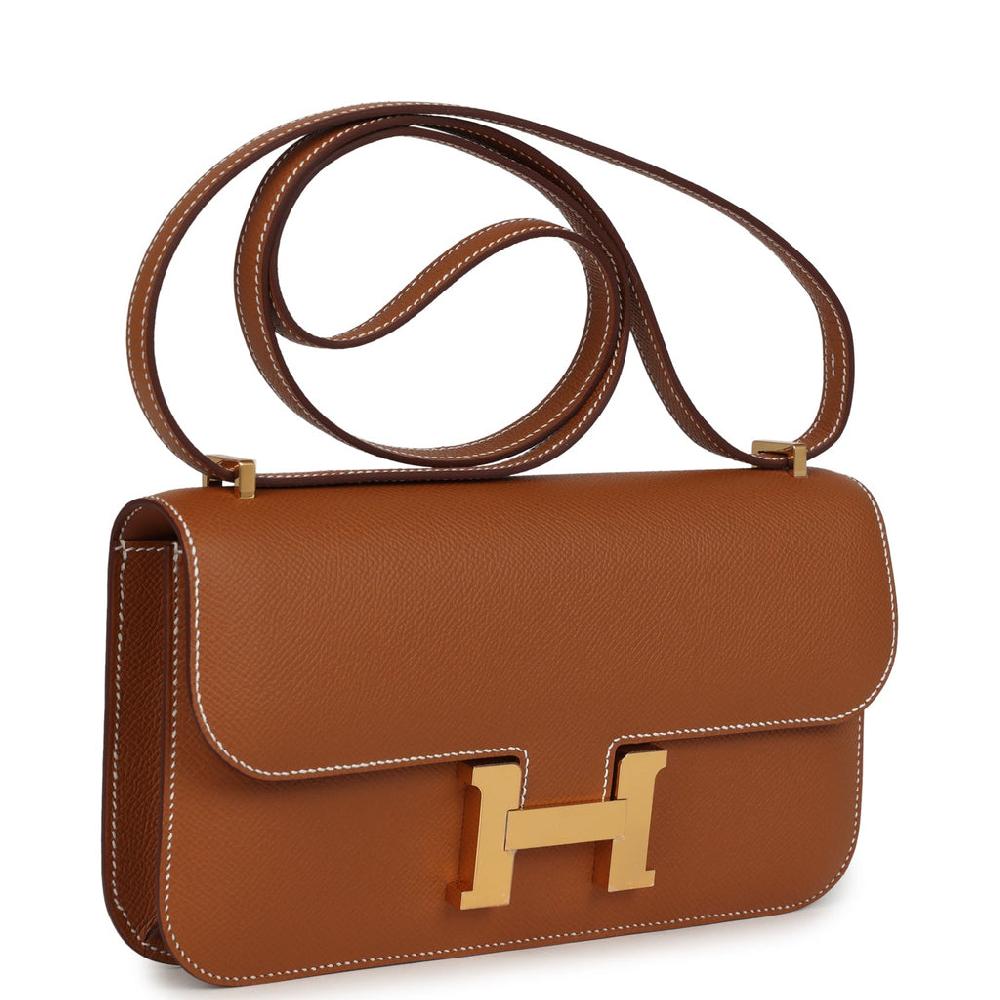 Hermes Constance Elan Gold Epsom Gold Hardware