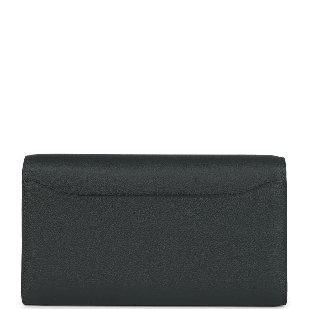 Hermes Constance Wallet To Go Vert Mangrove Evercolor Gold Hardware