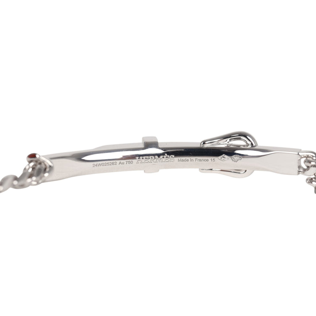 Hermes Etriviere Bracelet White Gold & Diamonds