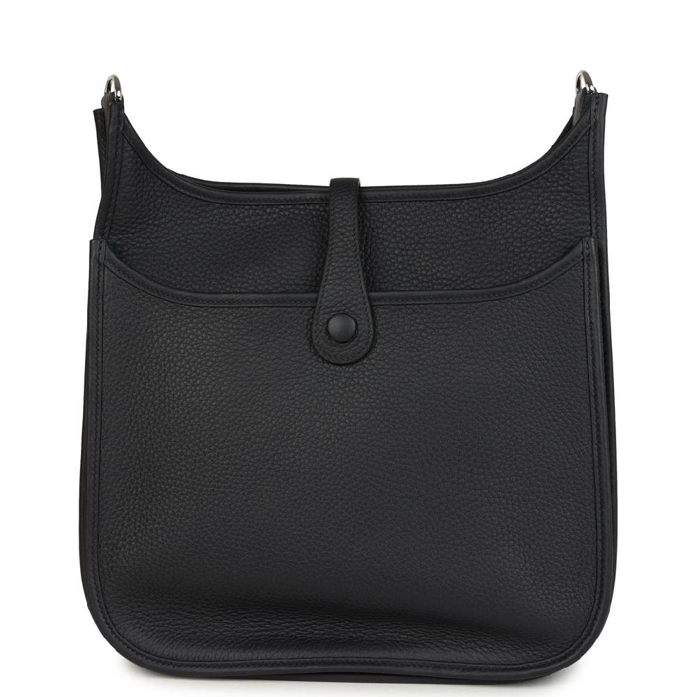 Hermes Evelyne III PM Caban Clemence Palladium Hardware