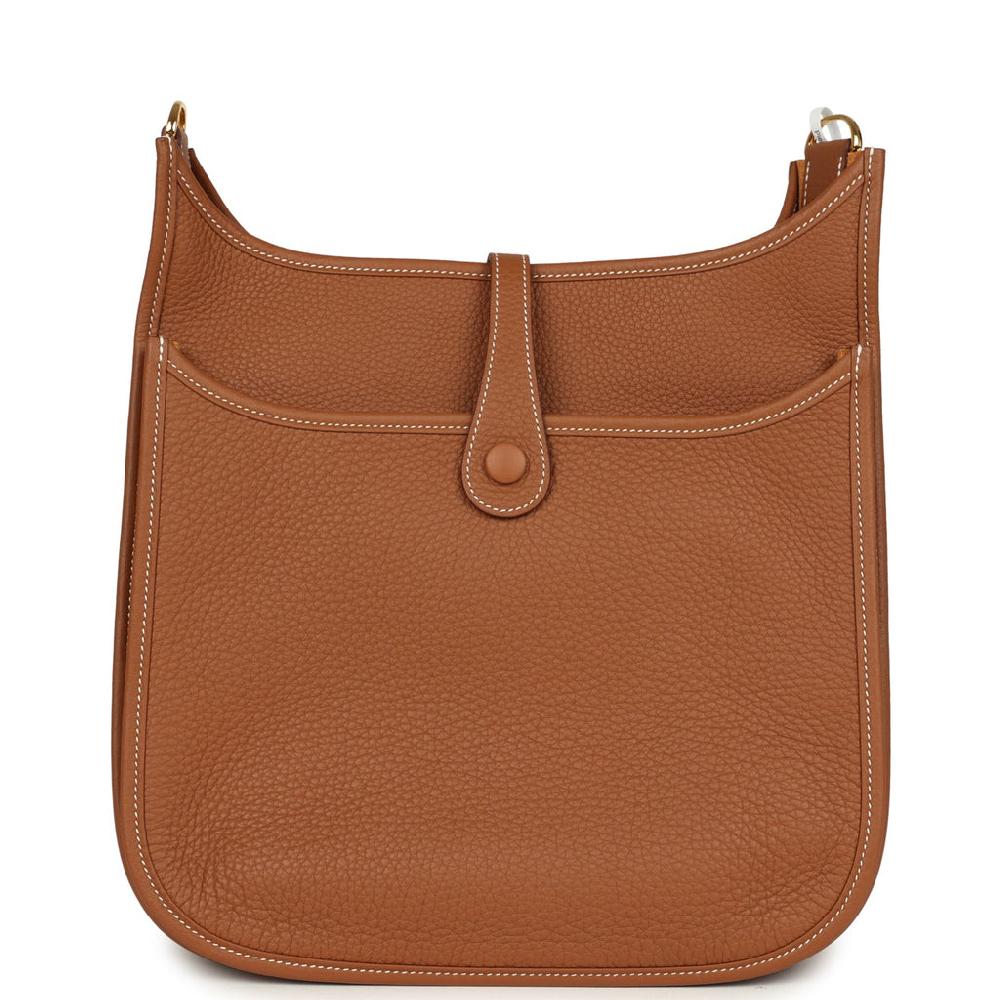 Hermes Evelyne III PM Gold Clemence Gold Hardware
