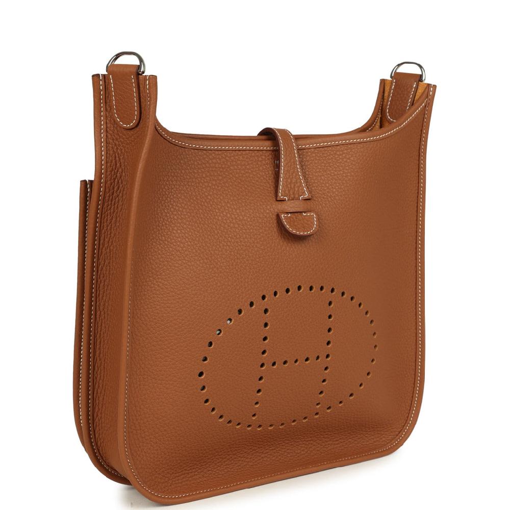 Hermes Evelyne III PM Gold Clemence Palladium Hardware